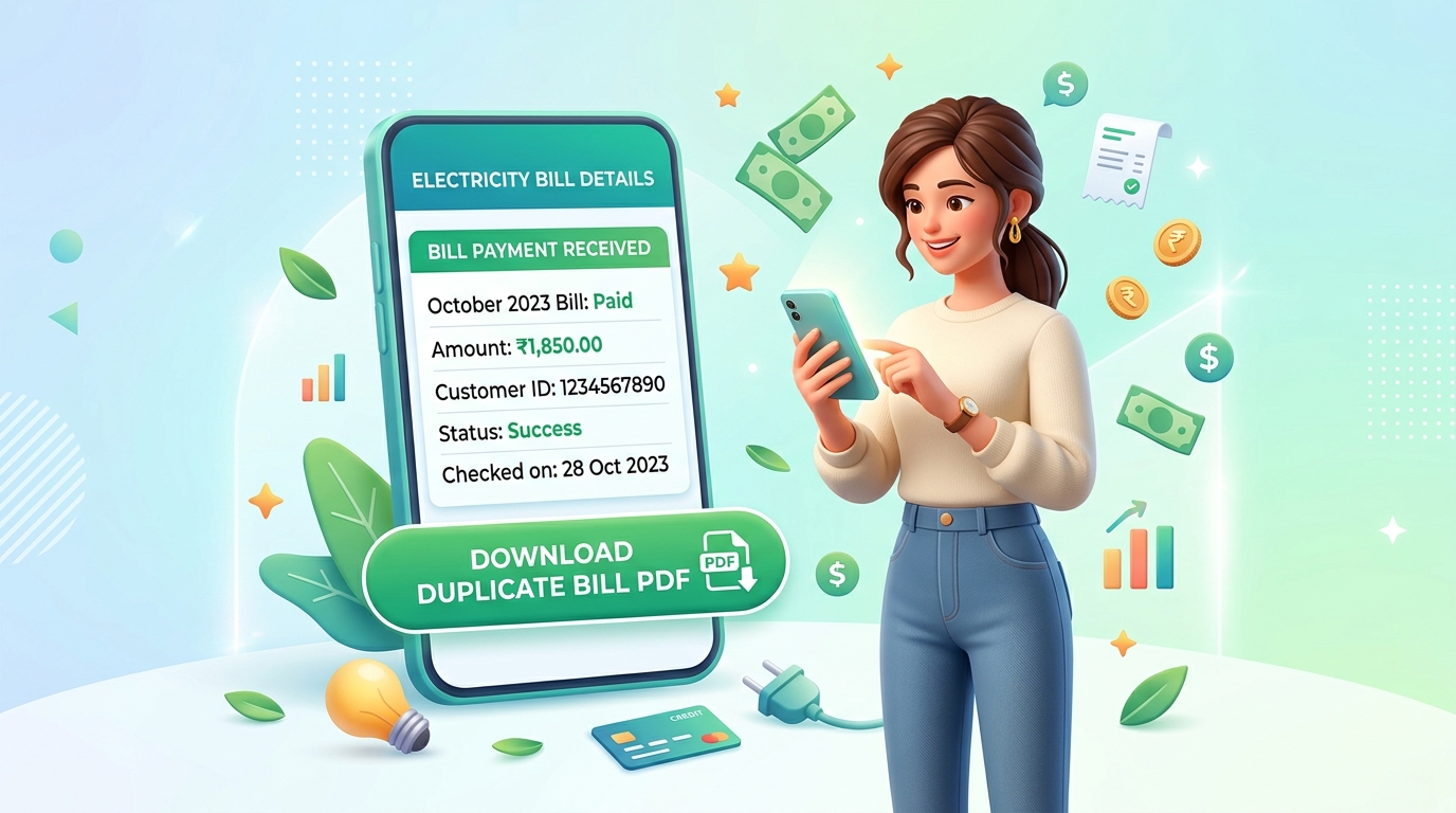 iesco online bill, iesco duplicate bill download, electricity bill mobile check